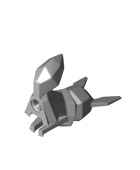 Low-poly Eevee - Piggy Bank 3d model