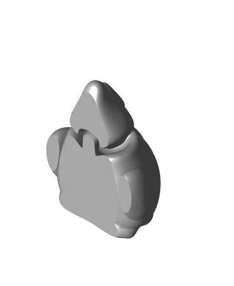 Cute Flexi Blobfish -- FINAL GIVEAWAY MODEL 3d model