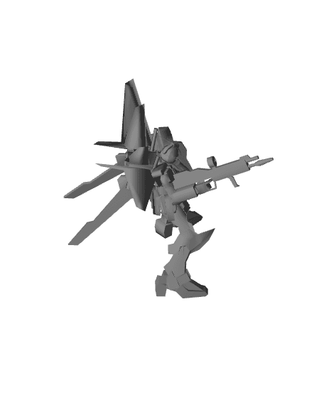 ZGMF-X56Sa Force Impulse Gundam 3d model