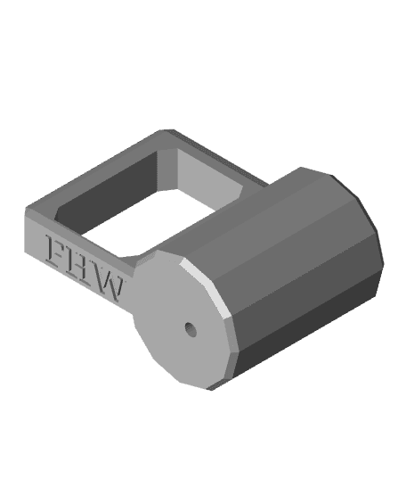 FHW: torch holder 3d model