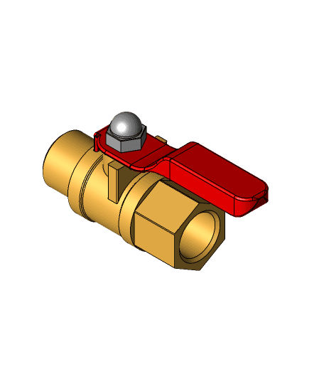 Ball Valve 3d model