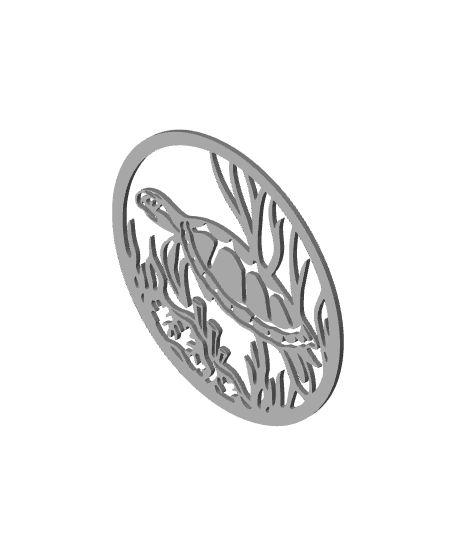 turtle wall art sea turtle wall decor ocean decoration for beach house 3d model