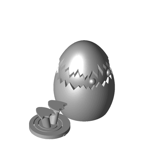 Jumpy Eggy 3d model