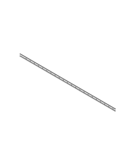 Straight Rail Pack 3d model