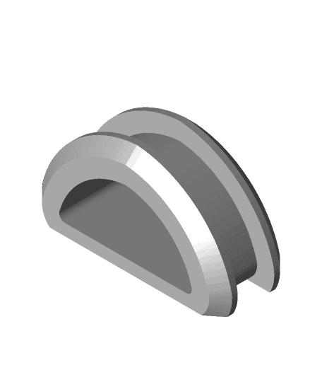 Winch Grommet Flat Side.stl 3d model