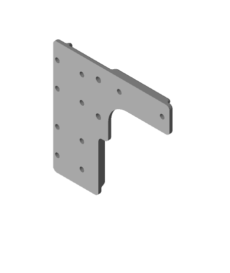 Y Axis Plates - Flying Bear Tornado 3d model