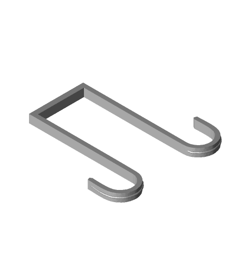  Dual hook for multiple uses 3d model