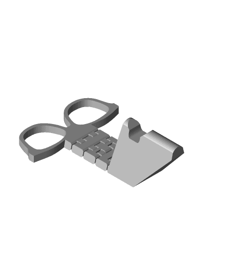 Flexi Eyeglass Holder 😎 3d model