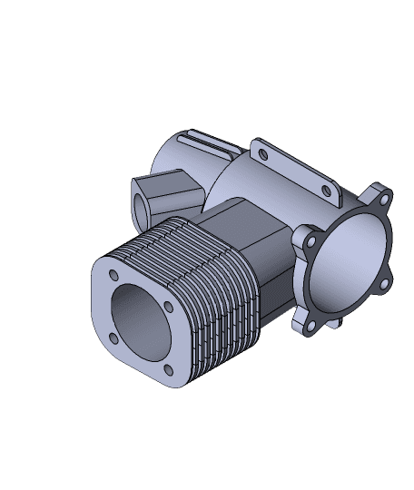 Engine Block 3d model