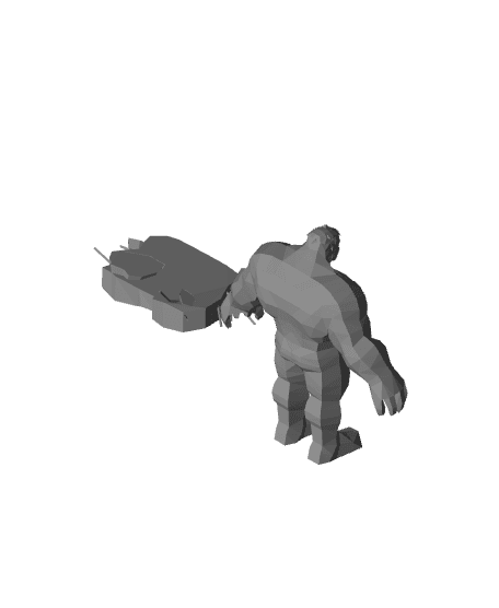 Robert Banner Hulk 3d model