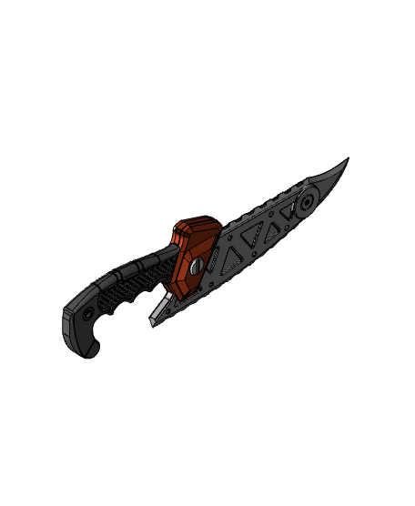 Planetside 2 TR Chainblade 3d model