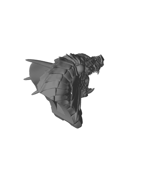 Dragon Bust 3d model