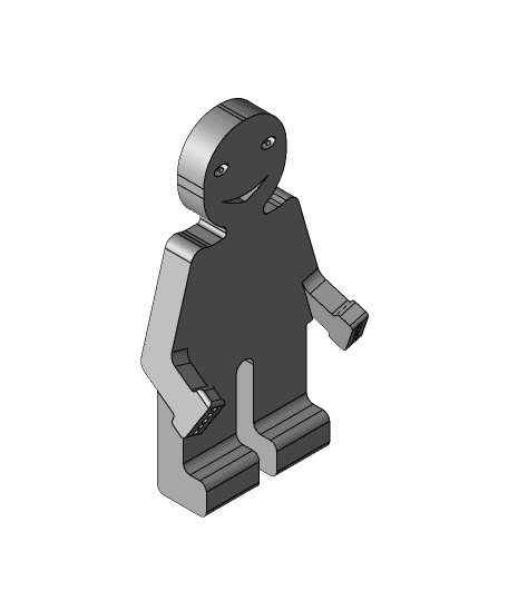 Lego person 3d model