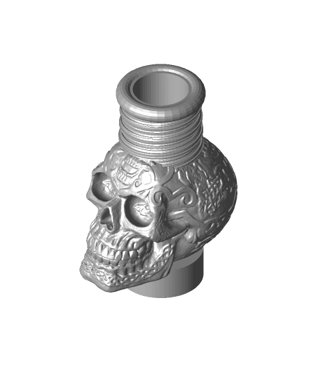 Skull DripTip  810 3d model