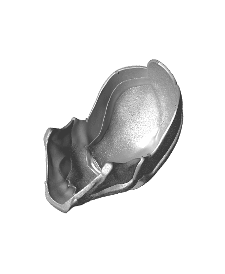 Poison Captain America Mask Helmet STL 3D FILE 3d model