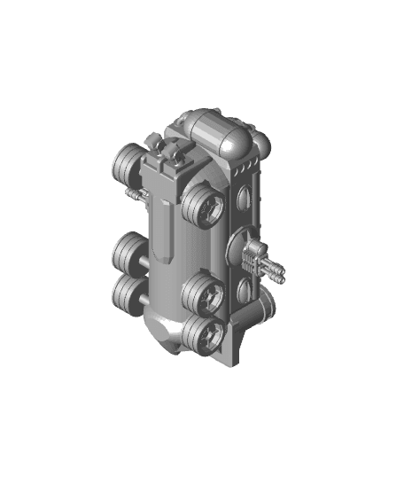 FHW: Mortis Corps Chem Wagon Transport Kit 3d model