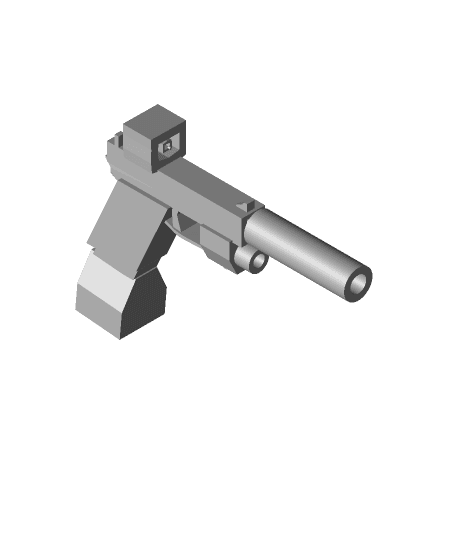 Glock 17 Moded.stl 3d model