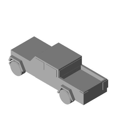 JEEP Gladiator.stl 3d model