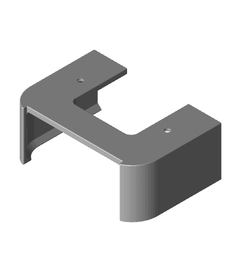 Apple TV 4K Wall Mount 3d model