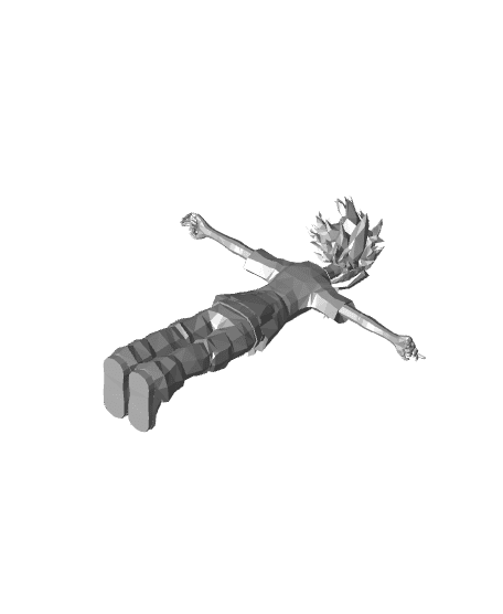 Toshinori Yagi (True Form) 3d model