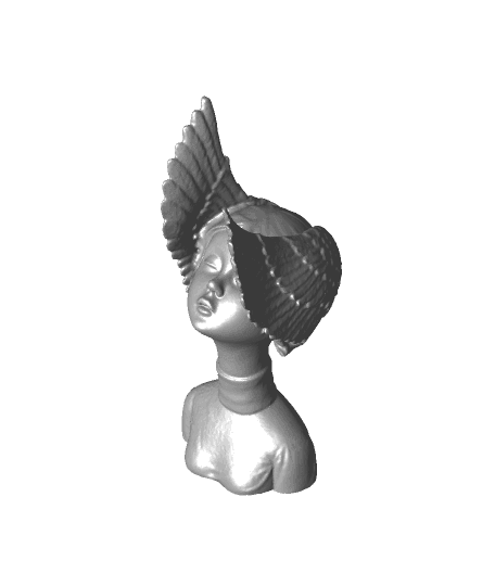 Girl with wings（generated by Revopoint POP 2） 3d model