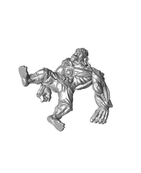 Frankenstein - Dr Frankensteins Monster - PRESUPPORTED - Illustrated and Stats - 32mm scale			 3d model