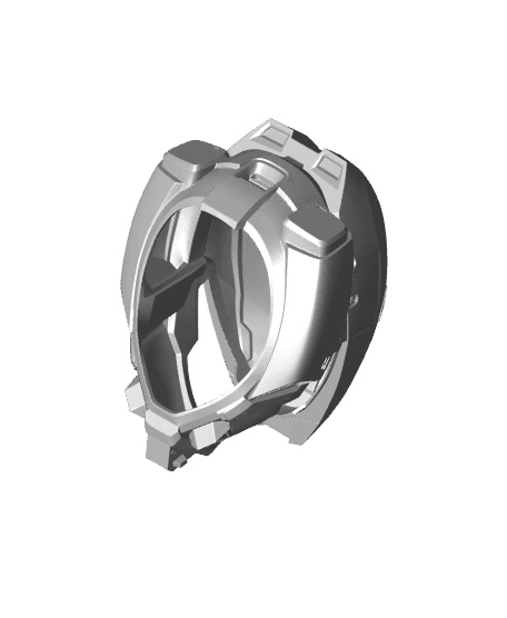 Halo Infinite Mark 7 Helmet - 3D Print Files 3d model