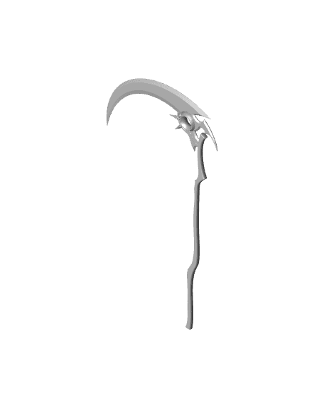 Hololive Mori Calliope Scythe Assembly 3d model