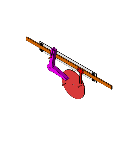 Mechanical Mechanism 3d model