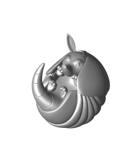  Cute Armadillo 3d model