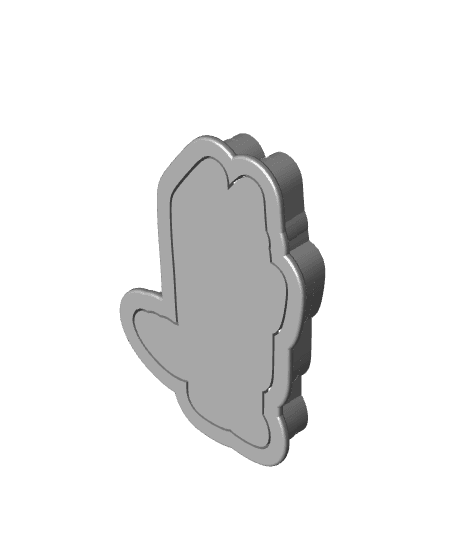 Bluey - Rusty Cookie Cutter and Stamp 3d model