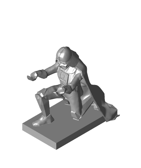 darth vader pen holder.STL 3d model