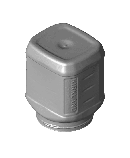 Kirkland Cubic Nuts Container 3d model