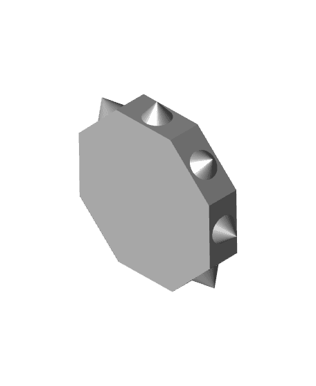 Spiky Tray 3d model