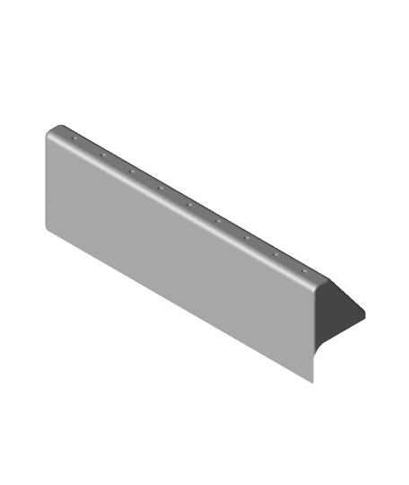 Holder for shower wiper 3d model