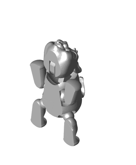 FLEXI SQUIRREL PHONE STAND 3d model