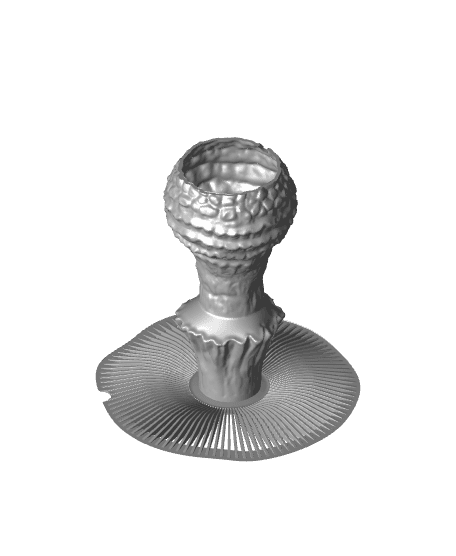 Mushroom lamp “Amanita Muscaria” 3d model