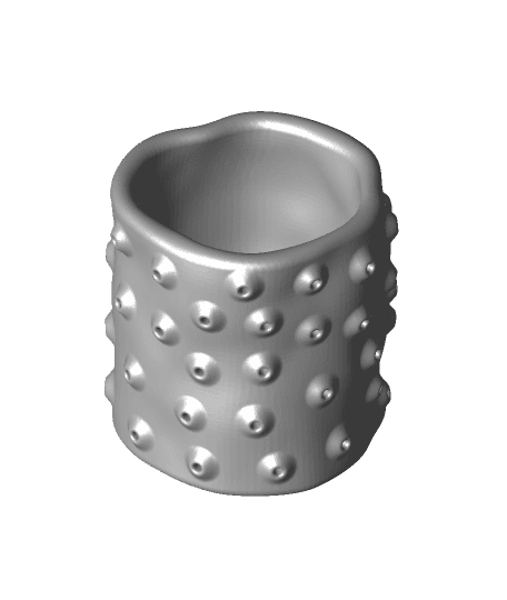 Zit Vase (Small) 3d model