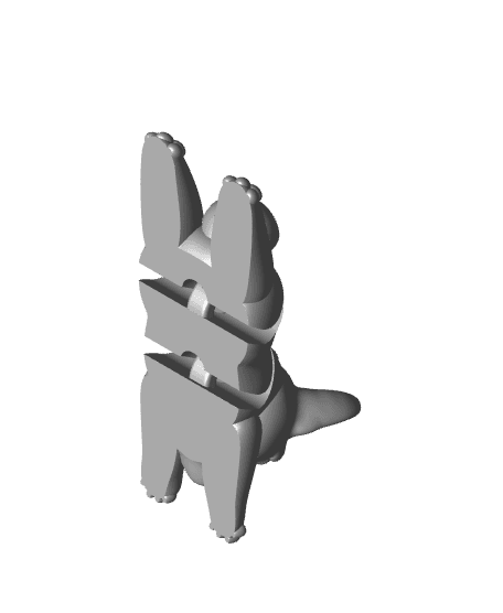 Articulated Dog 3d model