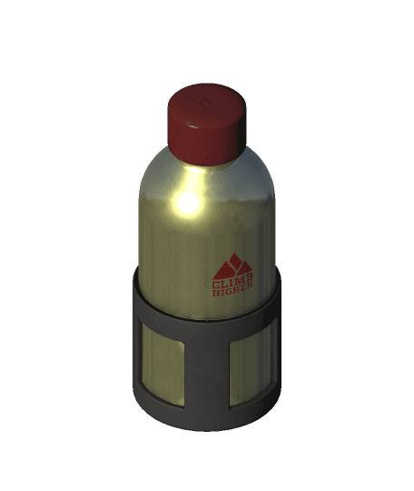 WaterBottle GLTF 3d model