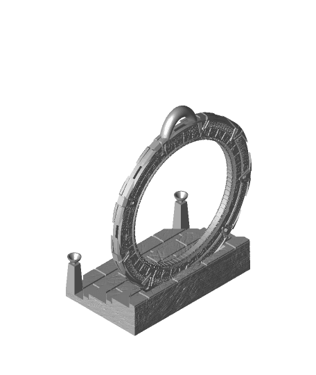 stargate off world 1 deco. 3d model