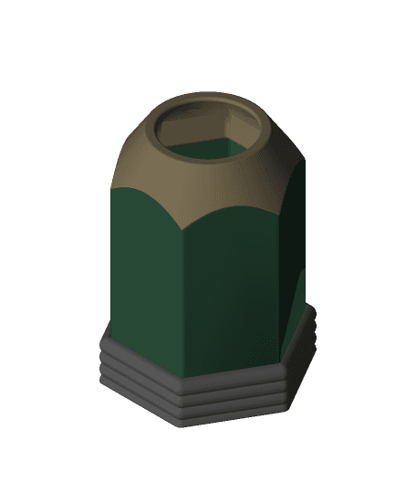 Pencil holder like pencil 3d model