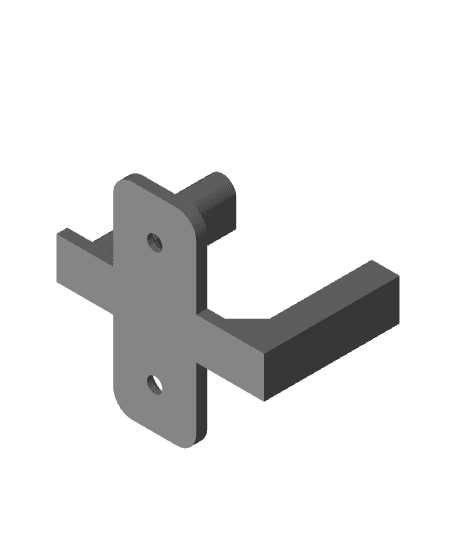 Daisy Powerline 880 Vertical Wall Mount 3d model