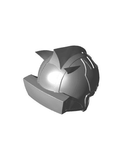 Yellow Death Ranger Helmet 3d model