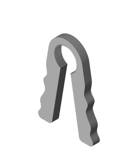 Bottle Opener (Customisable) 3d model