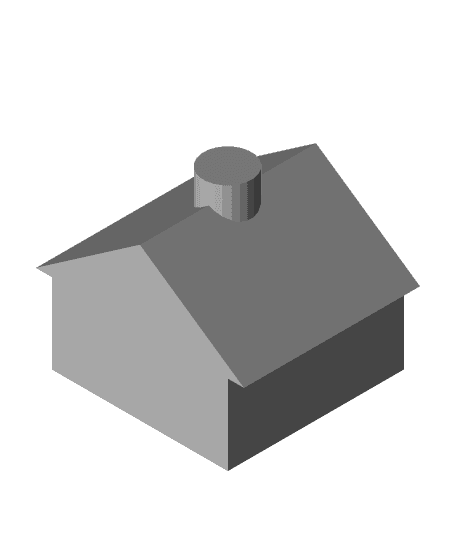 Monopoly Game House 3d model