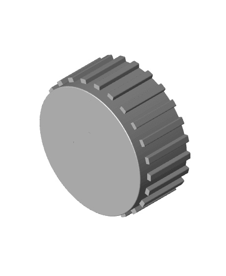 Camping Stove Knob.stl 3d model