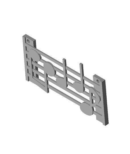 Hang keys #Junetunes 3d model