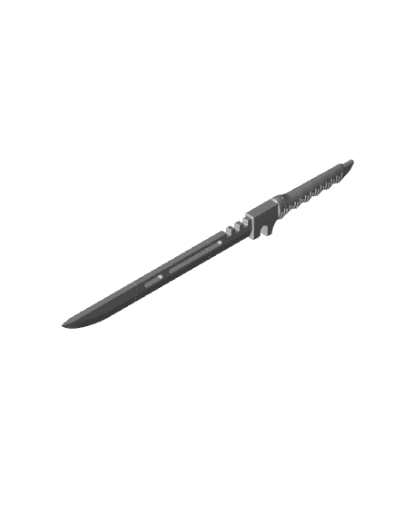 Kaiju No 8 Soshiro Hoshina Blade 3d model