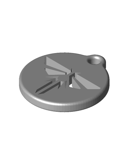 Firefly - The Last of Us Keychain 3d model